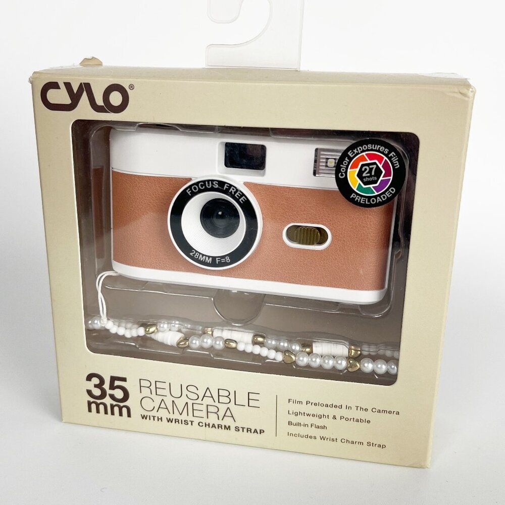 New Reusable Film Camera Vintage Inspired Retro Pictures Birthday Gift Present